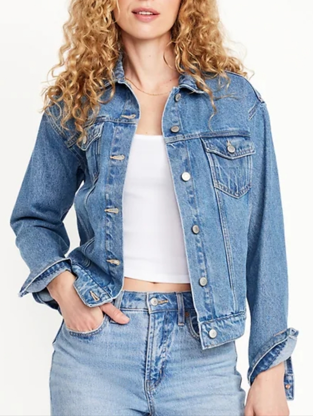 Old Navy Classic Jean Jacket - Medium Wash